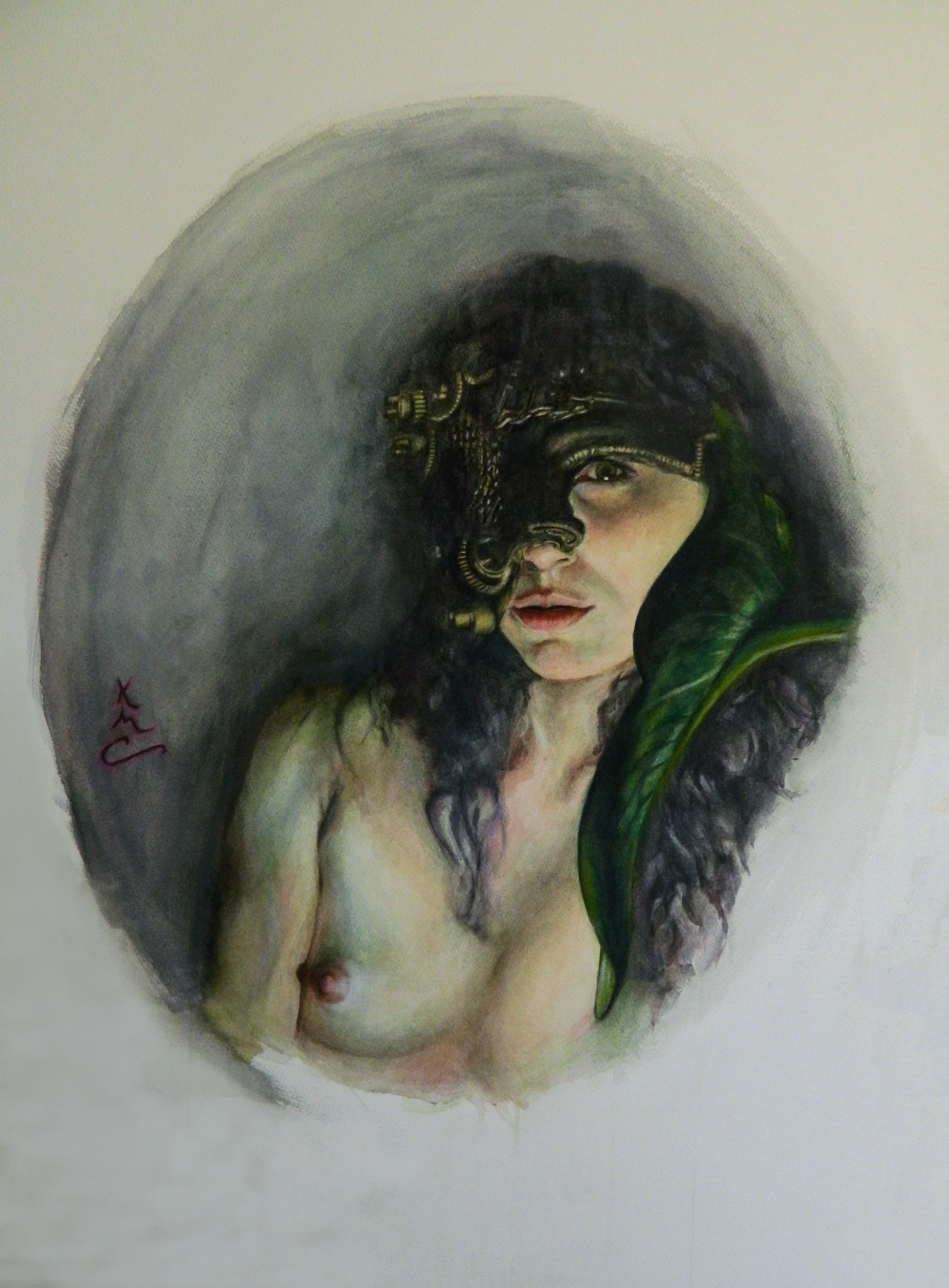 Humanitas - Watercolor- 46x57 cm
