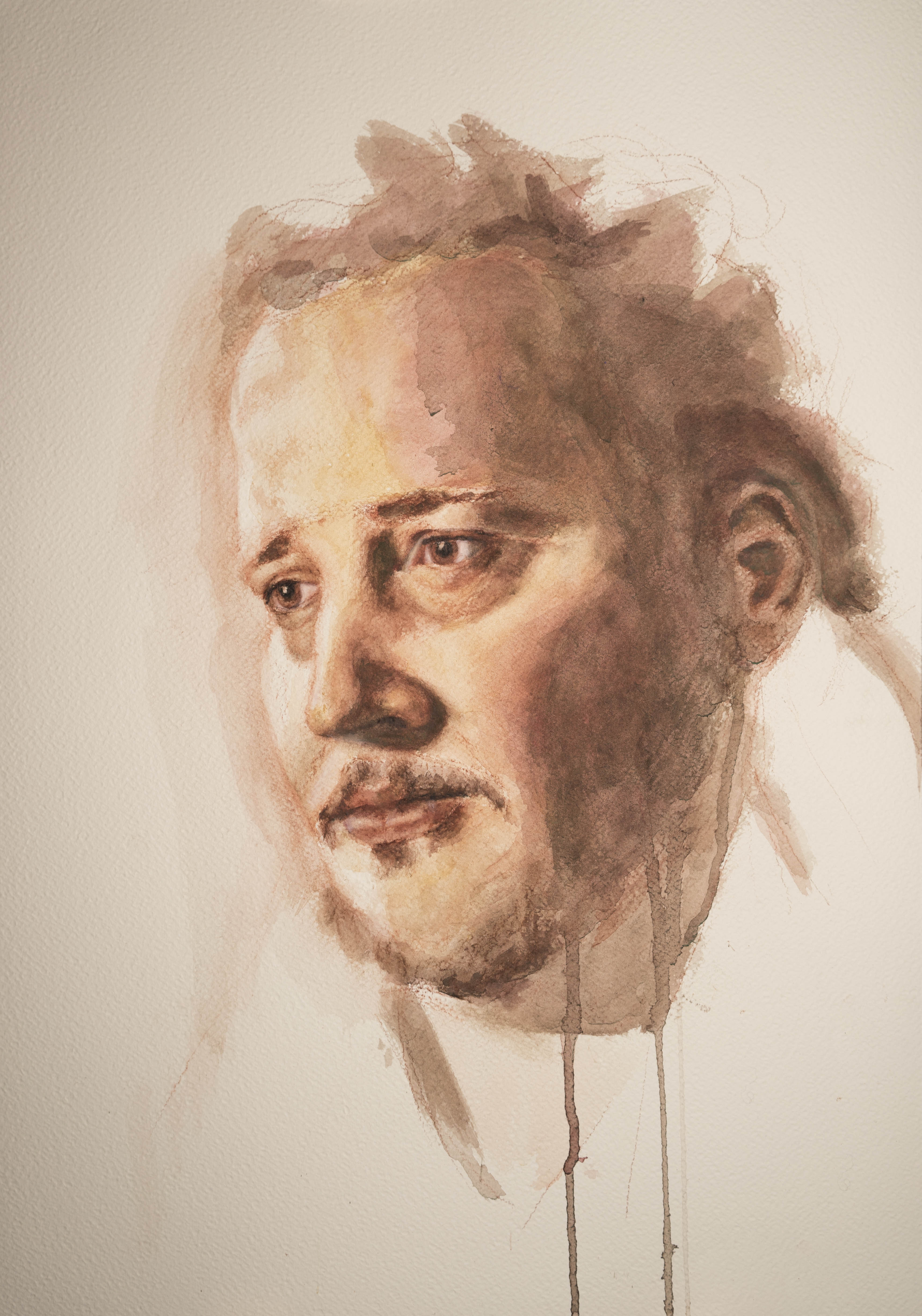 Simone - Acquerello - 35x50 cm